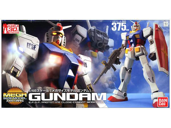 Gundam RX-78-2 Gundam Mega Size 1:48 Model Kit