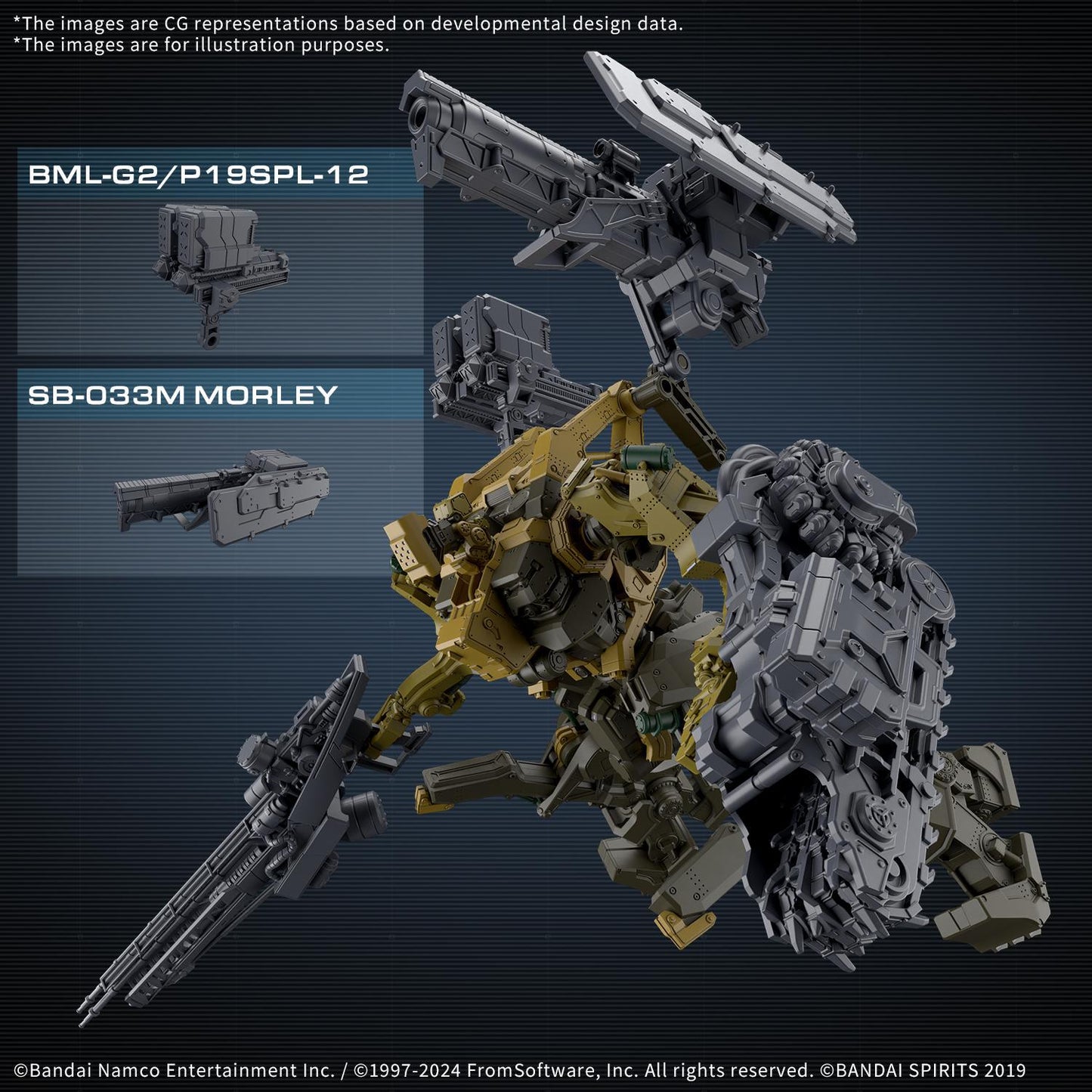 30MM x Armored Core VI RaD CC-3000 Wrecker Milk Tooth "Armored Core VI Fires of Rubicon"