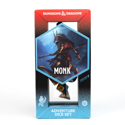 Sirius Adventure Dice Set - Monk Blue