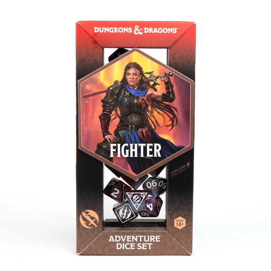 Sirius Adventure Dice Set - Fighter Red