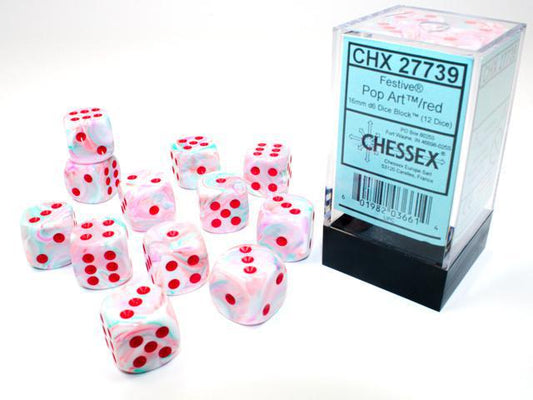 CHX27739 - Festive: Pop Art/red 16mm