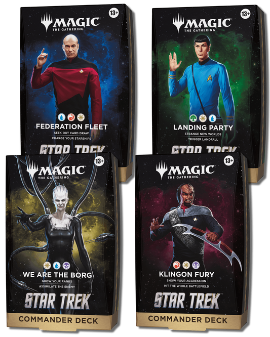 *Pre-Order* Universes Beyond Star Trek Commander Deck Set (In-Store Pickup)
