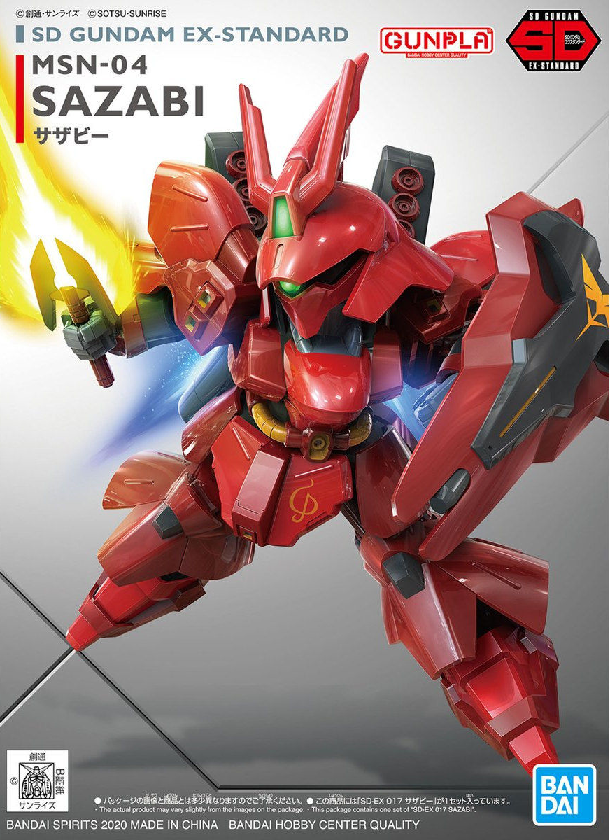 SD Gundam EX Standard Sazabi