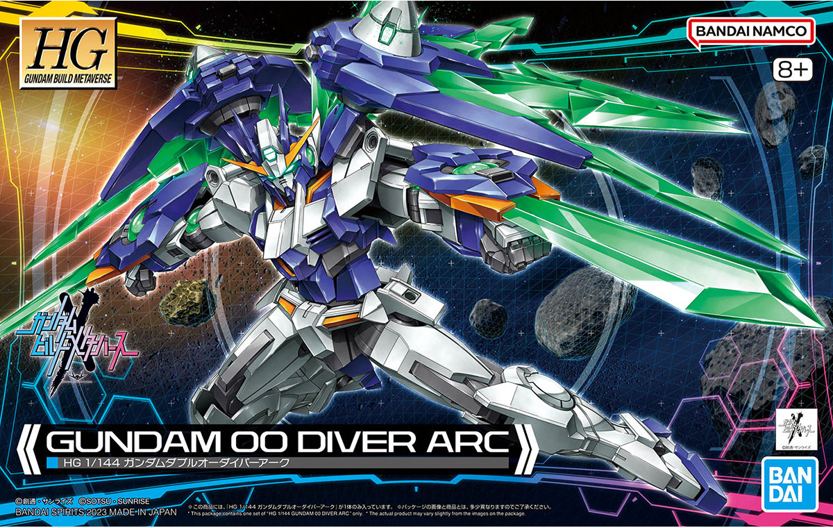 HG Gundam 00 Diver Arc (Gundam Build Metaverse)