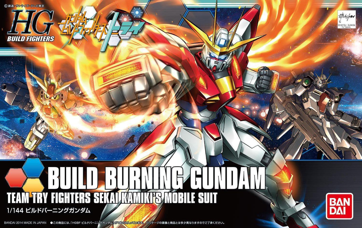 HGBF #018 1/144 Build Burning Gundam