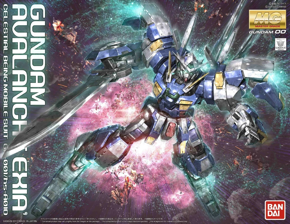 MG 1/100 Gundam Avalanche Exia 'Mobile Suit Gundam 00V: Battlefield Record'