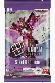 Gundam Card Game: Steel Requiem GD03 Booster