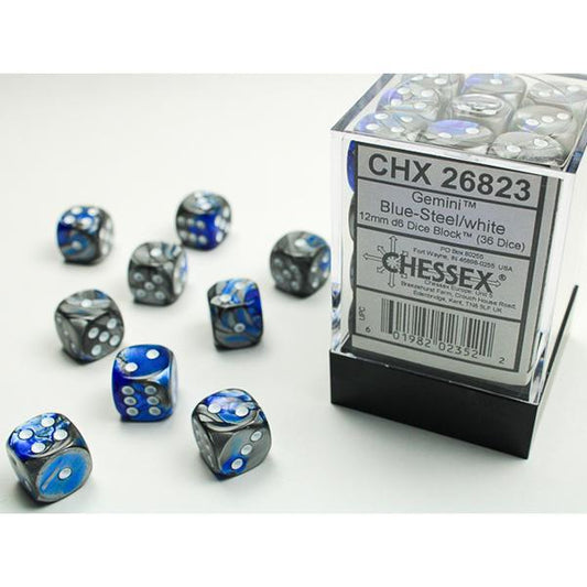 CHX26823 - Gemini: Blue-Steel/White 12mm