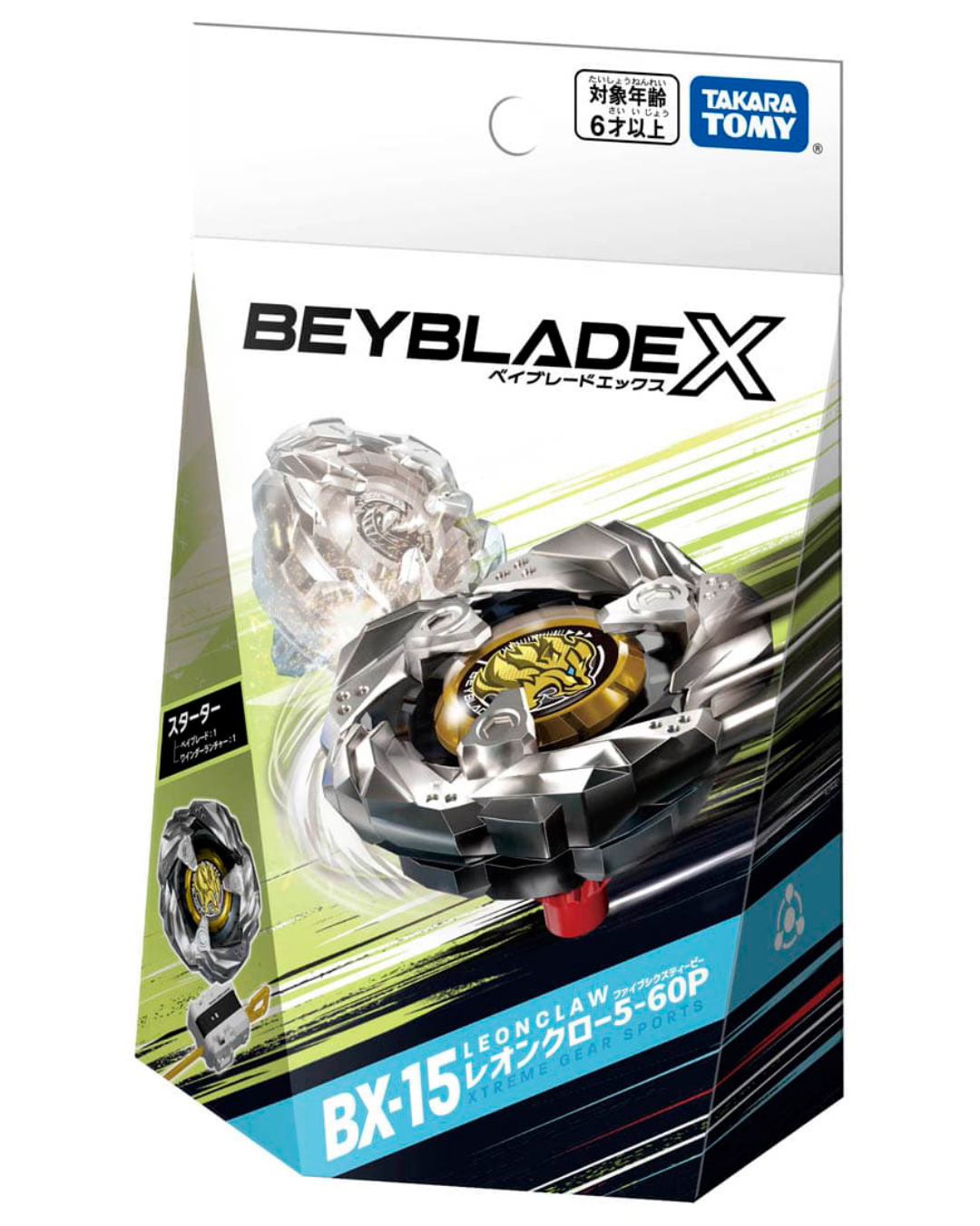 BEYBLADE X BX-15 Starter Leon Claw 5-60P