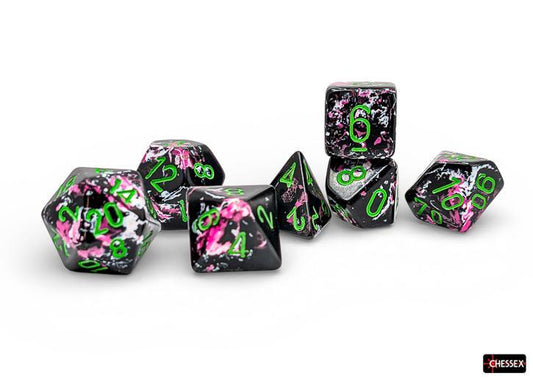 CHX24414 - Brush Polyhedral Paintball/green 7-Die Set