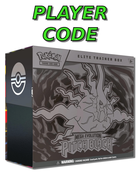 *Pre-Order* Pitch Black Elite Trainer Box (In-Store Pickup) *Limit 1* PLAYER CODE