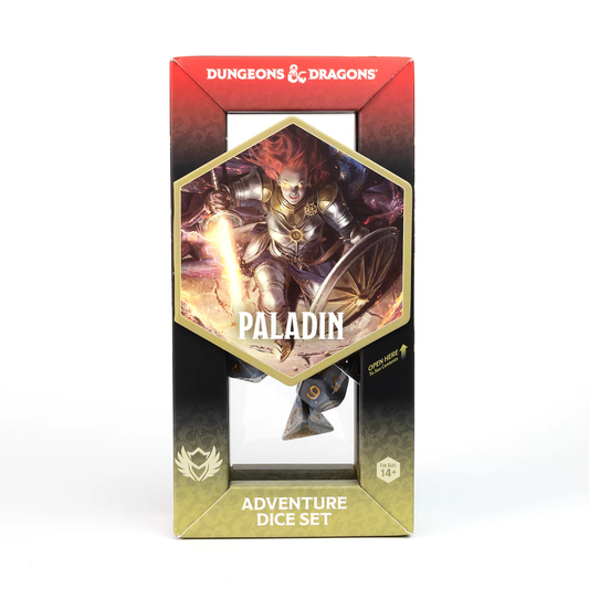 Sirius Adventure Dice Set - Paladin White Grey