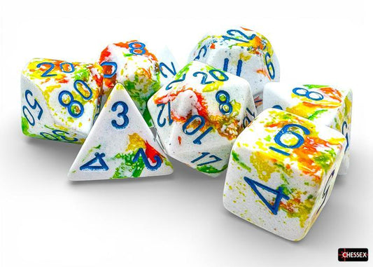 CHX24409 - Brush Polyhedral Breezy/blue 7-Die Set