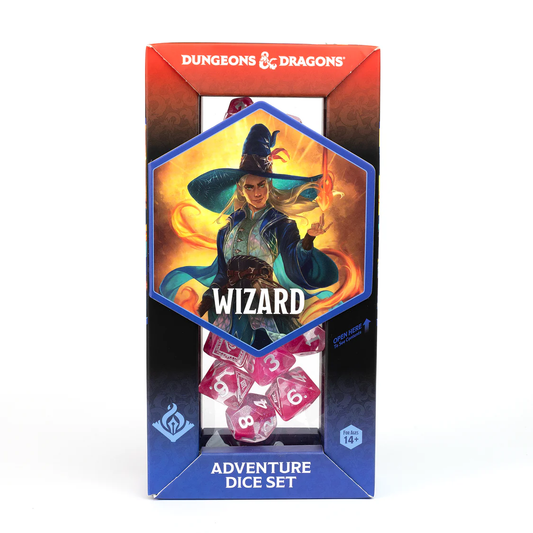 Sirius Adventure Dice Set - Wizard Fuchsia
