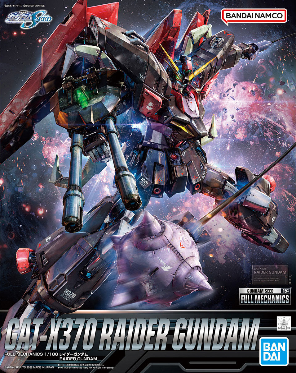 Gat-x370 Raider Gundam Full Mechanics