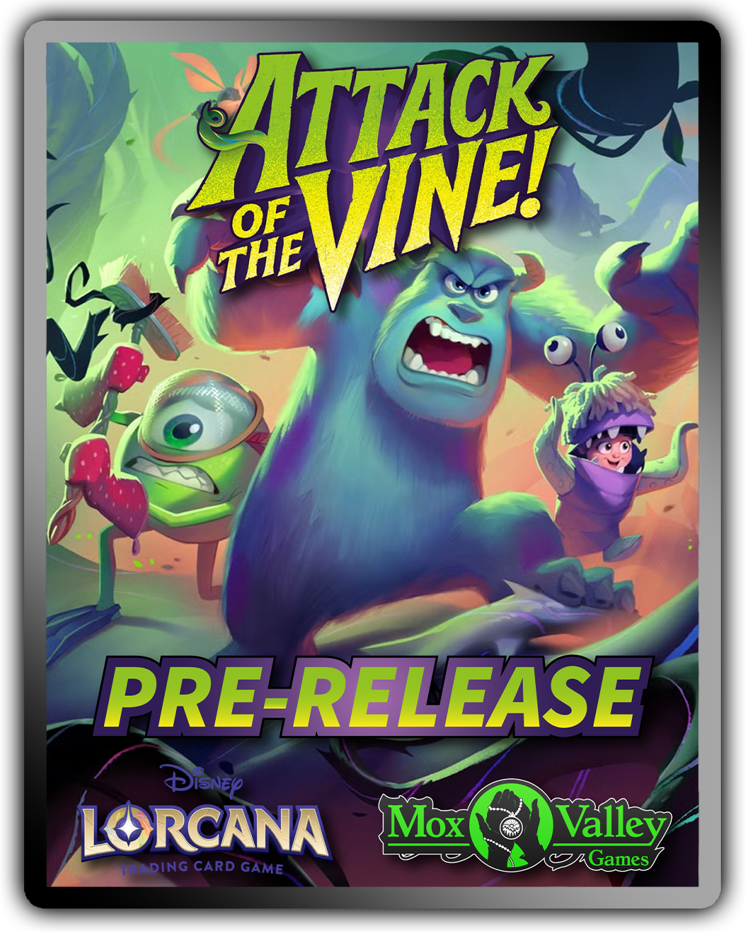Lorcana Attack of the Vine Pre-Release (7/19)
