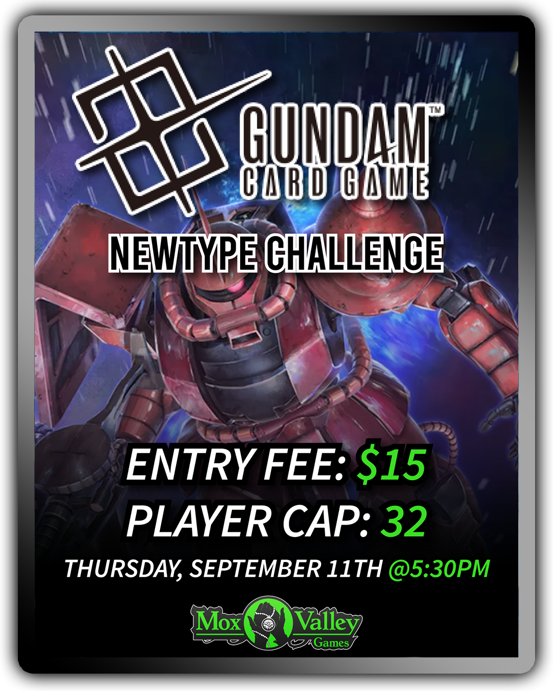Gundam New Type Challenge 9/11