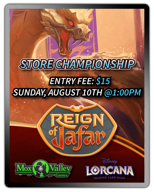 Lorcana Reign of Jafar Store Championship
