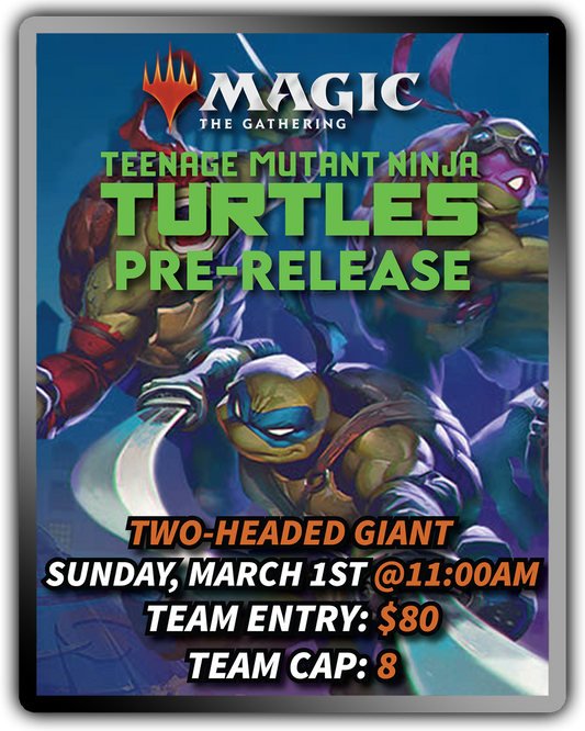 MTG Universes Beyond: Teenage Mutant Ninja Turtles Sunday Two-Headed Giant