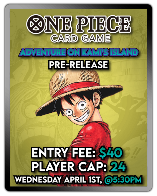 Adventure on Kami's Island (OP15) Pre-Release 4/1