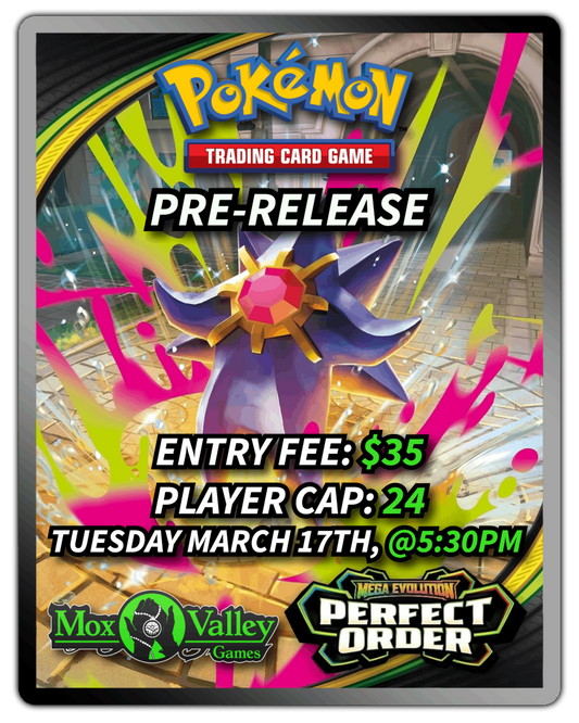 Pokemon Perfect Order Pre-Release