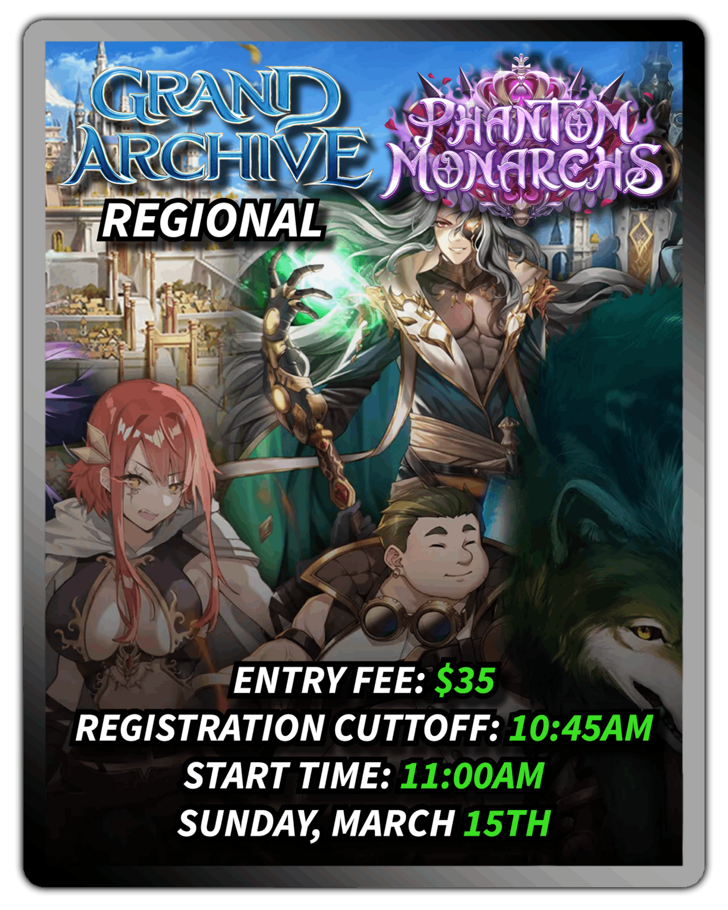 Grand Archive PTM Oregon Regional