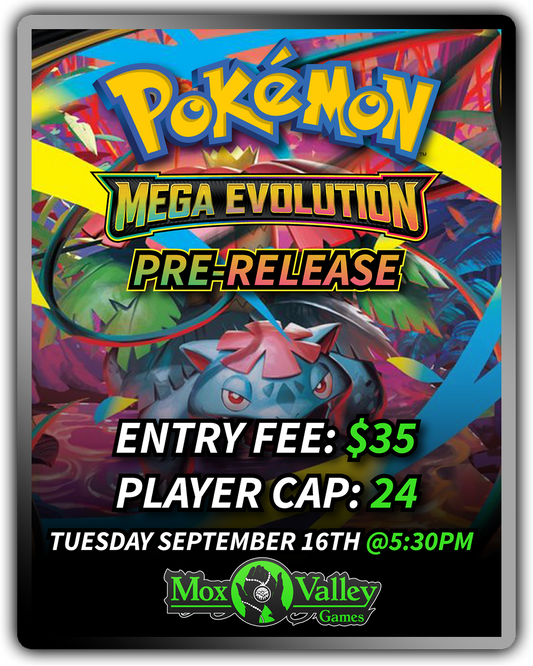 Pokemon Mega Evolution Pre-Release