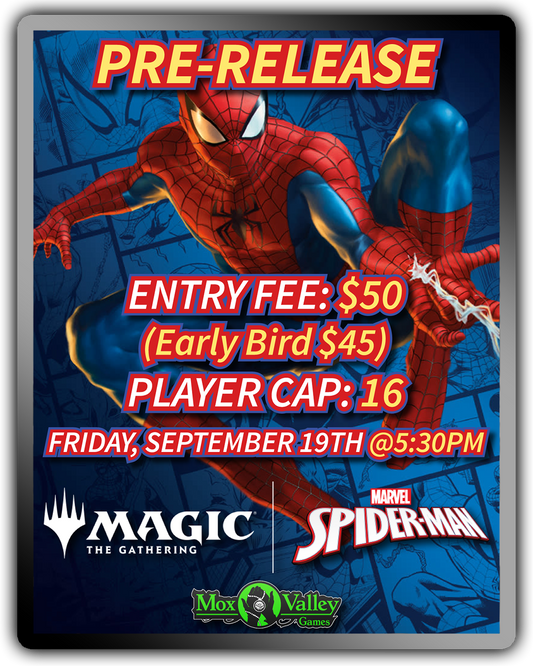 MTG Universes Beyond Marvel's Spider-Man Pre-Release 9/19