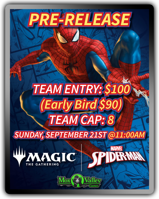 MTG Universes Beyond Marvel's Spider-Man 2HG Pre-Release 9/21