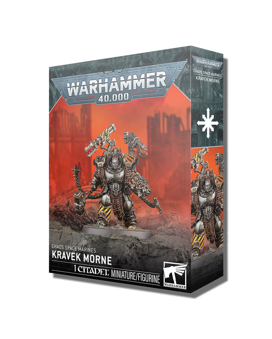CHAOS SPACE MARINES: KRAVEK MORNE