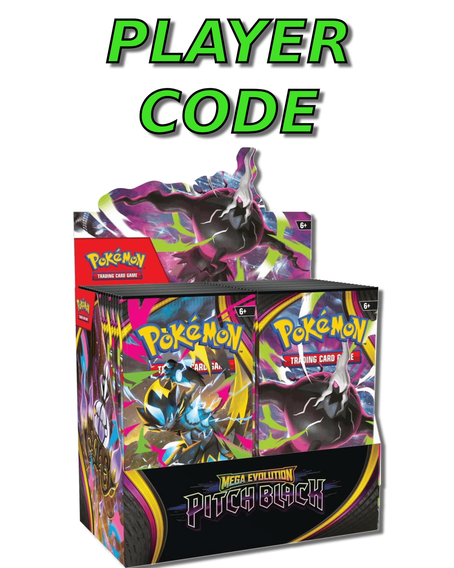 *Pre-Order* Pitch Black Booster Box (In-Store Pickup) *Limit 1* PLAYER CODE