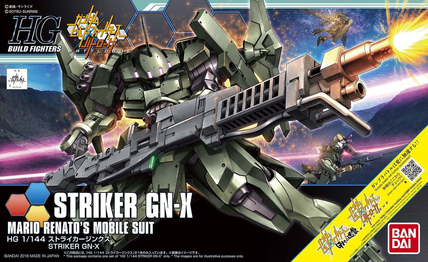 HGBF #65 1/144 "Gundam Build Fighters Battlogue" Striker GN-X