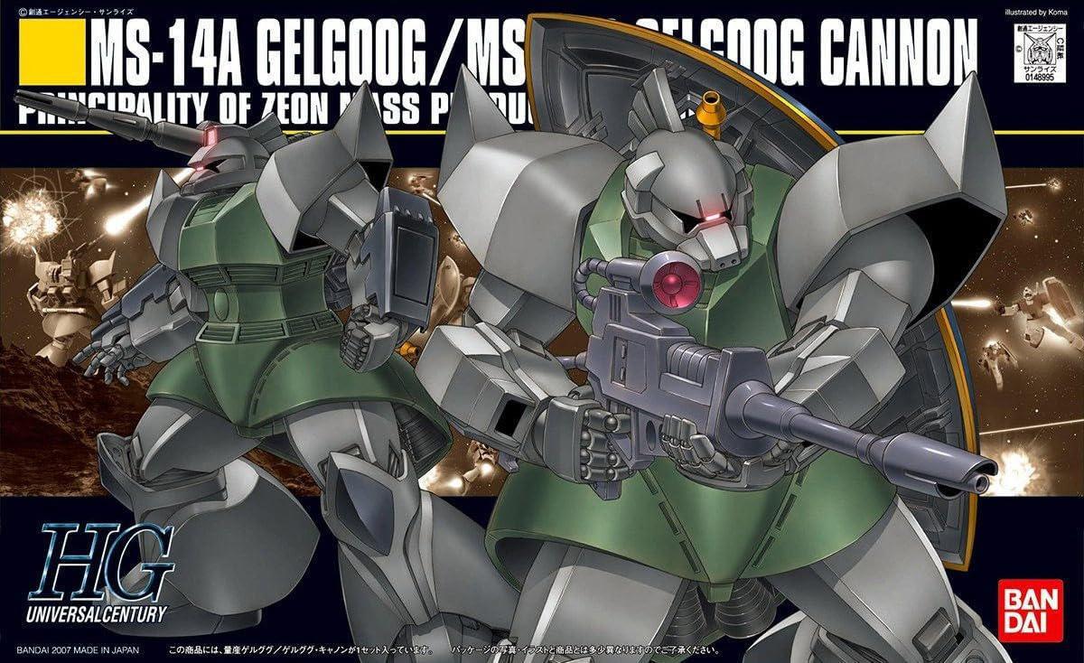 HGUC #76 1/144 Gelgoog/ Gelgoog Cannon "Mobile Suit Gundam"