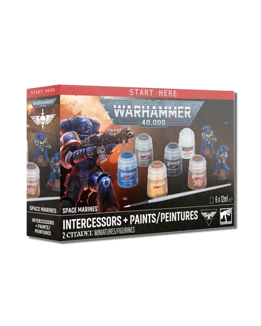 Space Marines: Intercessors + Paints