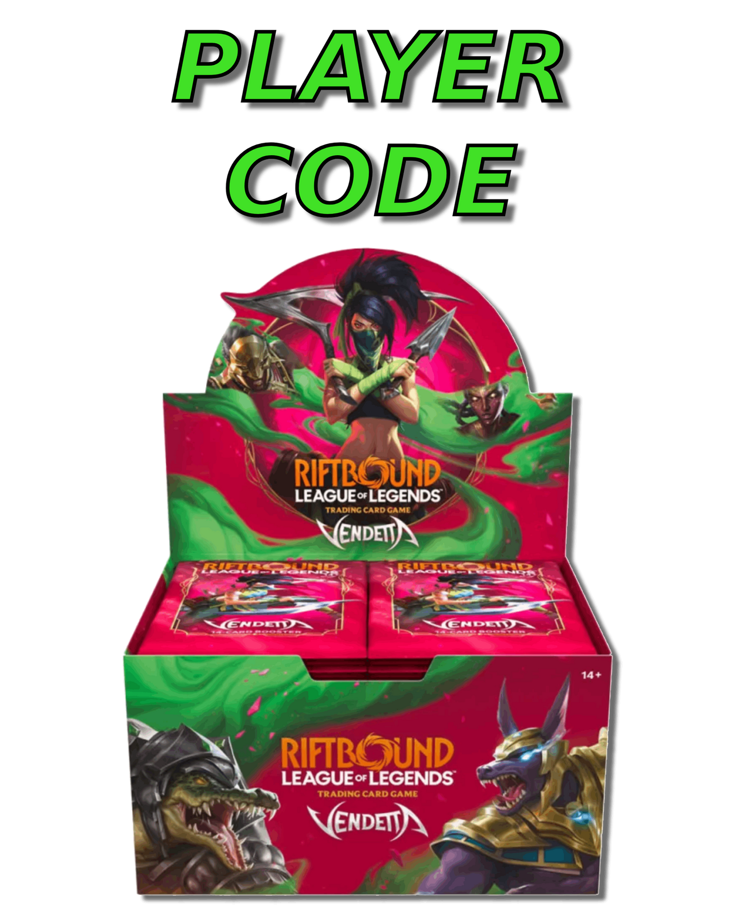 *Pre-Order* Riftbound: Vendetta *In-Store Pickup* (Limit 4) - Player Code