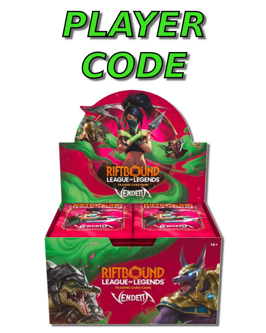 *Pre-Order* Riftbound: Vendetta *In-Store Pickup* (Limit 4) - Player Code