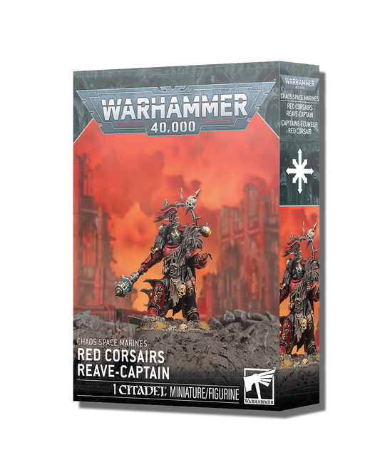 (PRE-ORDER) CHAOS SPACE MARINES: REAVE-CAPTAIN