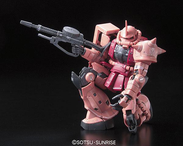 RG 02 MS-06S Zaku II Principality of Zeon Char Aznable's Custom Mobile Suit