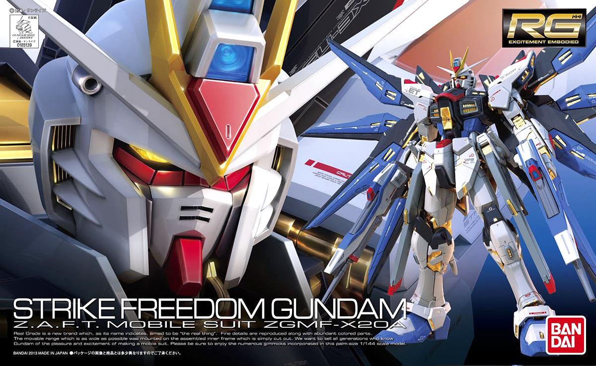 RG 14 Strike Freedom Gundom Z.A.F.T. Mobile Suit ZGMF-X20A