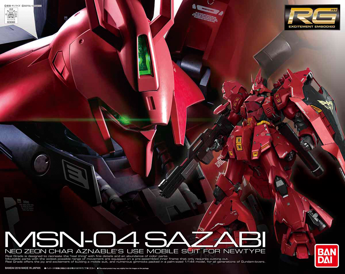 RG 29 MSN-04 Sazabi