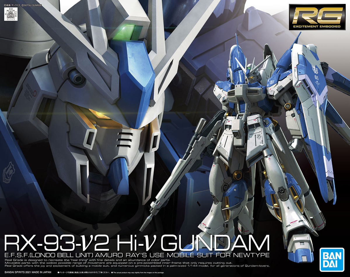 RG 36 RX-93-V2 Hi-Nu Gundam