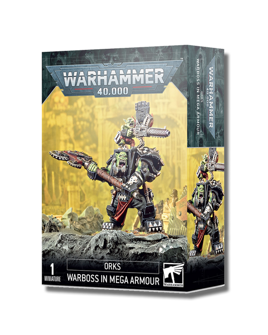 ORKS: WARBOSS IN MEGA ARMOUR