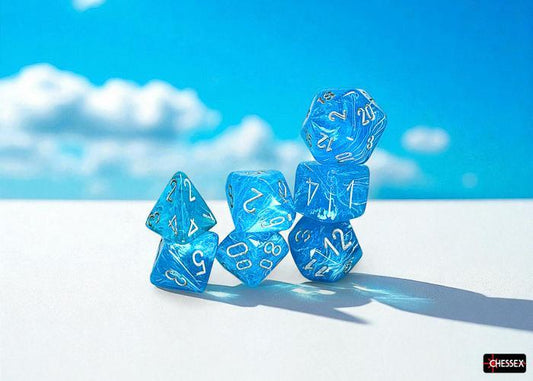 CHX22566 - Luminary Mega-hedral Sky/silver Luminary 7-Die Set