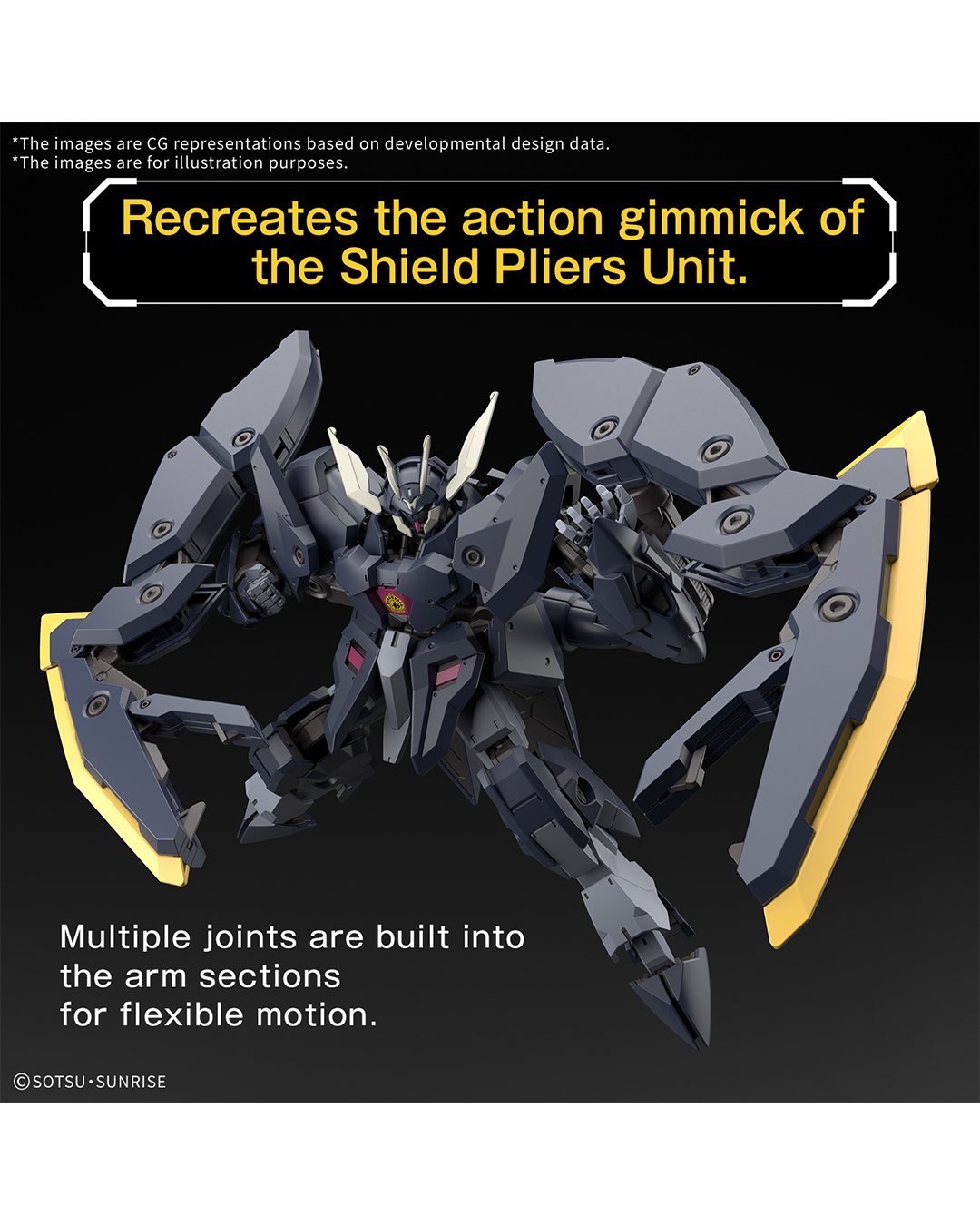 HG IBO 47 1/144 GUNDAM ZAGAN