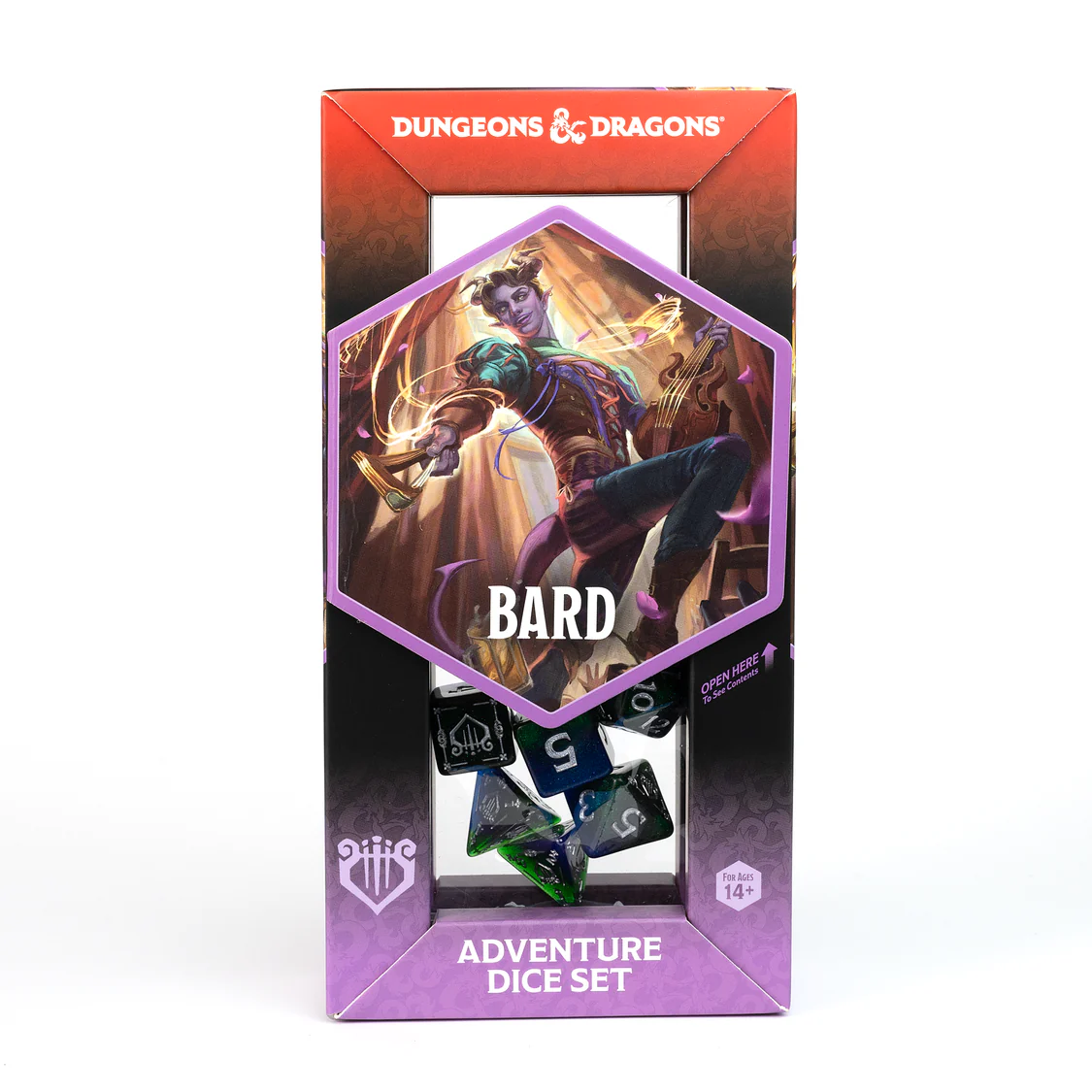 Sirius Adventure Dice Set - Bard Blue / Green