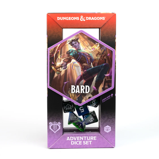 Sirius Adventure Dice Set - Bard Blue / Green