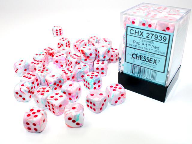 CHX27939 - Festive Pop Art/red 12mm
