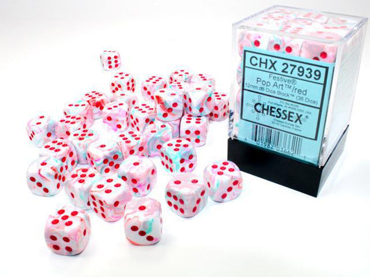 CHX27939 - Festive Pop Art/red 12mm