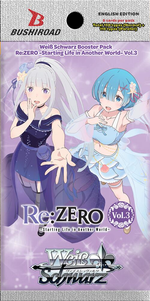 Weiss Schwarz: Re:Zero vol.3