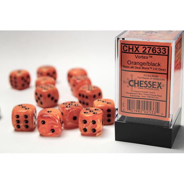 CHX27633 - Vortex: Orange/Black 16mm